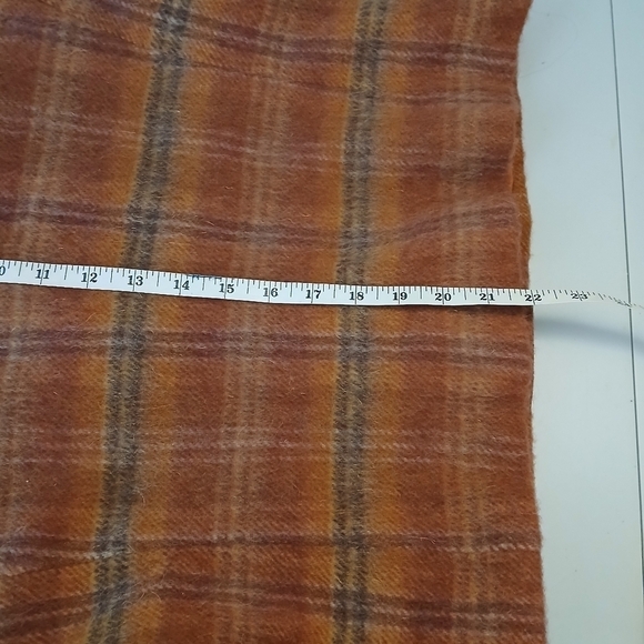 Vintage wool/mohair blend plaid blazer - Picture 8 of 10